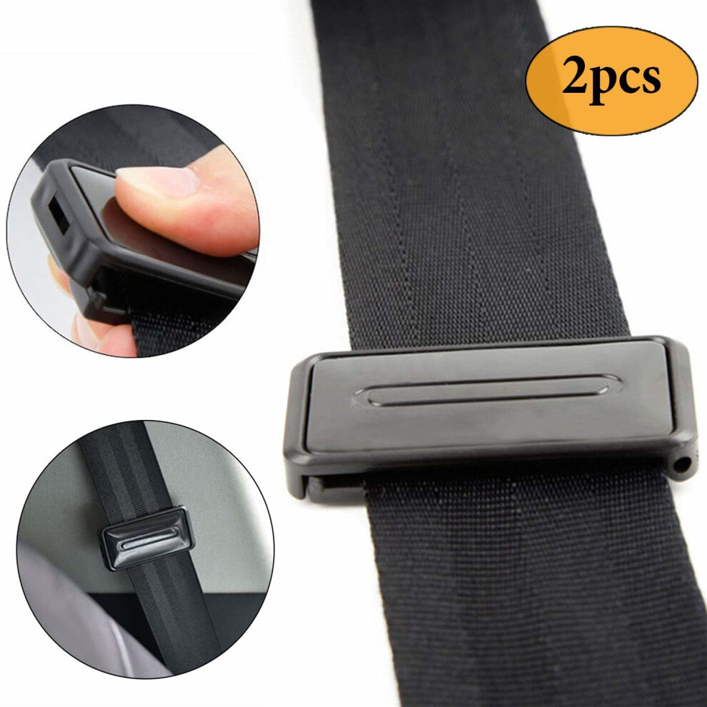 Newseego Car Seat Belt Adjuster, Seatbelt Clips | Smart Adjust Seat Belts To Relax Shoulder Neck Give You A Comfortable And Safe Experience | 2Pcs... 755320701709