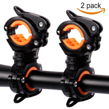 Bike Torch Clamp,Bike Flashlight Mount,Bike Torch bracket,bike Light Clamp Pack of 2