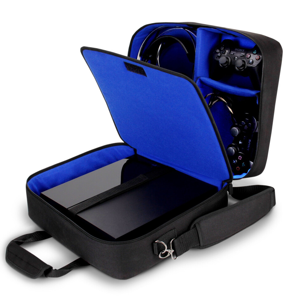 Usa Gear Gaming Console Carrying Bag/Case For Travel With Adjustable Shoulder Strap - Compatible With Playstation 4 Pro, Playstation 4, Playstation... 637836601660
