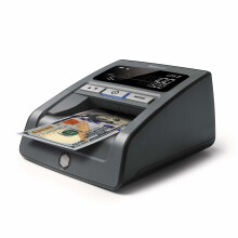 Safescan 185-S Detector automático de falsificações EUR, GBP, USB, SGD, HKD, CNY, JPY, MYR preto