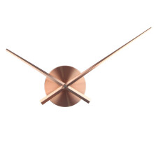 3D Clock Hands, Timelike DIY Large Clock Hands Needles Wall Clocks 3D Home Art Decor Quartz Clock Mechanism Accessories (Copper)