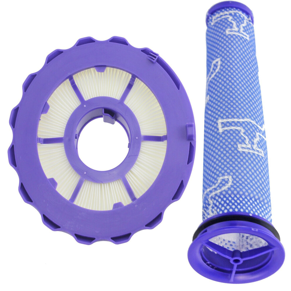 Spares2go Filter Kit For Dyson Dc40 Animal Multi Floor Vacuum Washable Pre Post Motor Hepa