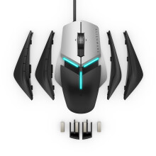 Dell Alienware AW958 Elite Gaming Mouse, Customisable AlienFX Lighting, 9/13 Programmable Buttons, Extended Grip Thumb Support and Full...