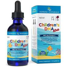 Nordic Naturals, DHA Enfants Xtra, 1-6 ans, Punch aux Baies, 880 mg, 2 fl oz (60 ml)