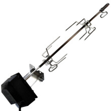 Onlyfire BRK-6014 Stainless Steel Grill Rotisserie Kit for Weber Spirit 200/300 Series Gas Grills