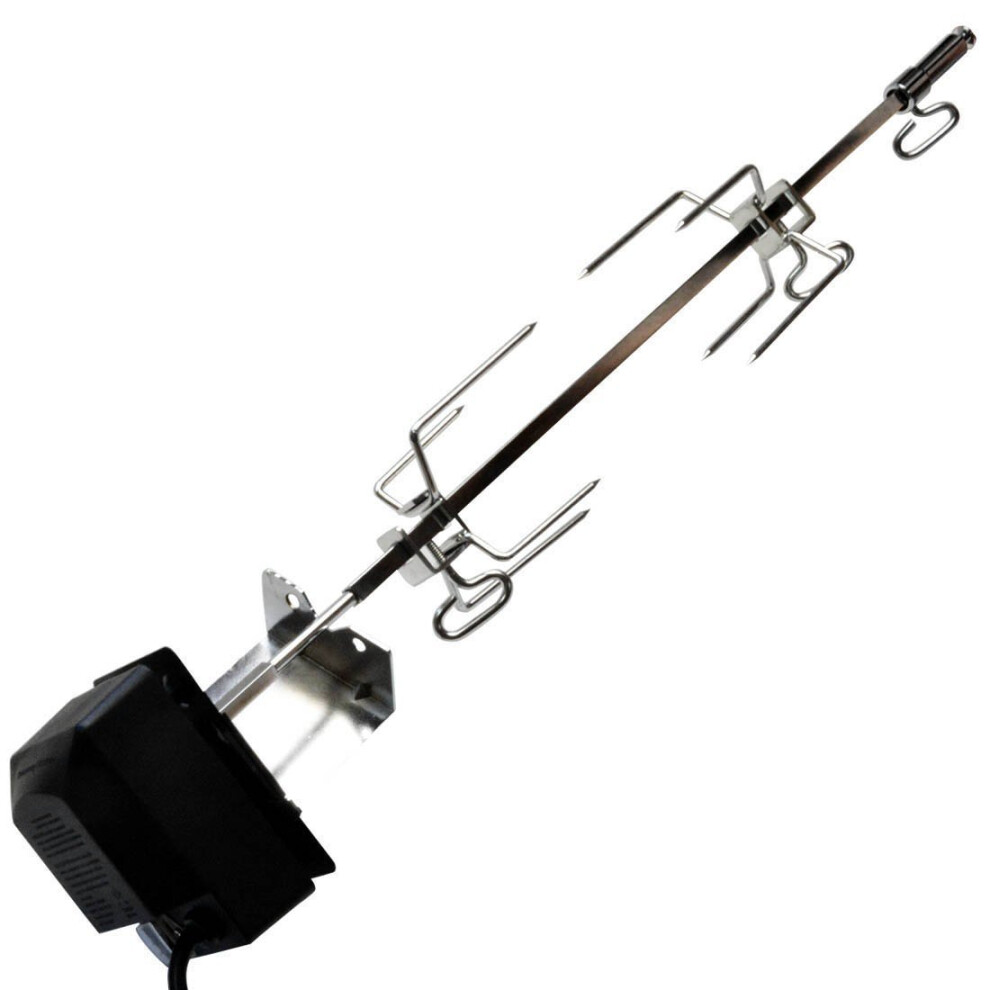 Onlyfire BRK-6014 Stainless Steel Grill Rotisserie Kit for Weber Spirit 200/300 Series Gas Grills