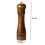 Pepper Mill Pepper Grinder Wood Set Solid With Strong Adjustable Ceramic Grinder 8 Inches 6