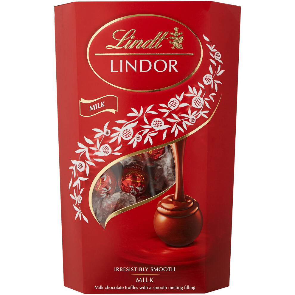 Lindt Lindor Milk Chocolate 48 Truffles, 600 g