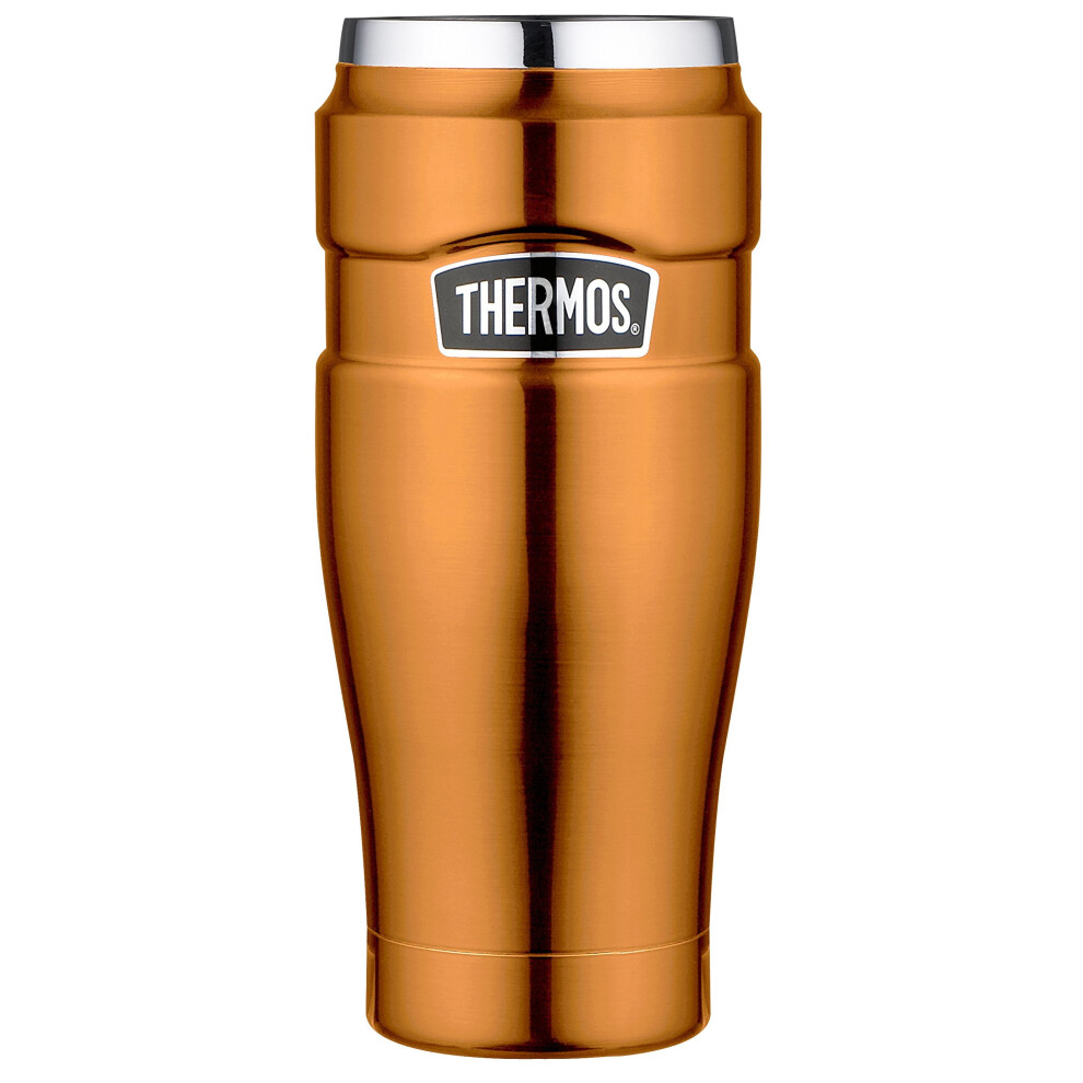 Thermos Stainless King Travel Tumbler, Copper, 470 ml