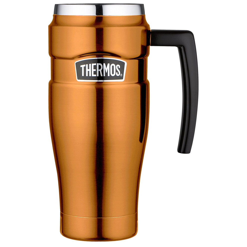 Thermos Stainless King Travel Mug, Copper, 470 ml
