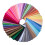 50 pe   as Multi-Colors Fabric Patchwork Squares Mixed Bundle Sewing Solting Craft 50 Cores (10 x 10 cm) 1