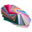 50 pe   as Multi-Colors Fabric Patchwork Squares Mixed Bundle Sewing Solting Craft 50 Cores (10 x 10 cm) 5