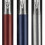 Parker Parker Jotter London Trio Discovery Pack, Red Kensington Gel Pen, Royal Blue Ballpoint Pen and Stainless Steel Mechanical Pencil 2