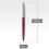 Parker Parker Jotter London Trio Discovery Pack, Red Kensington Gel Pen, Royal Blue Ballpoint Pen and Stainless Steel Mechanical Pencil 6