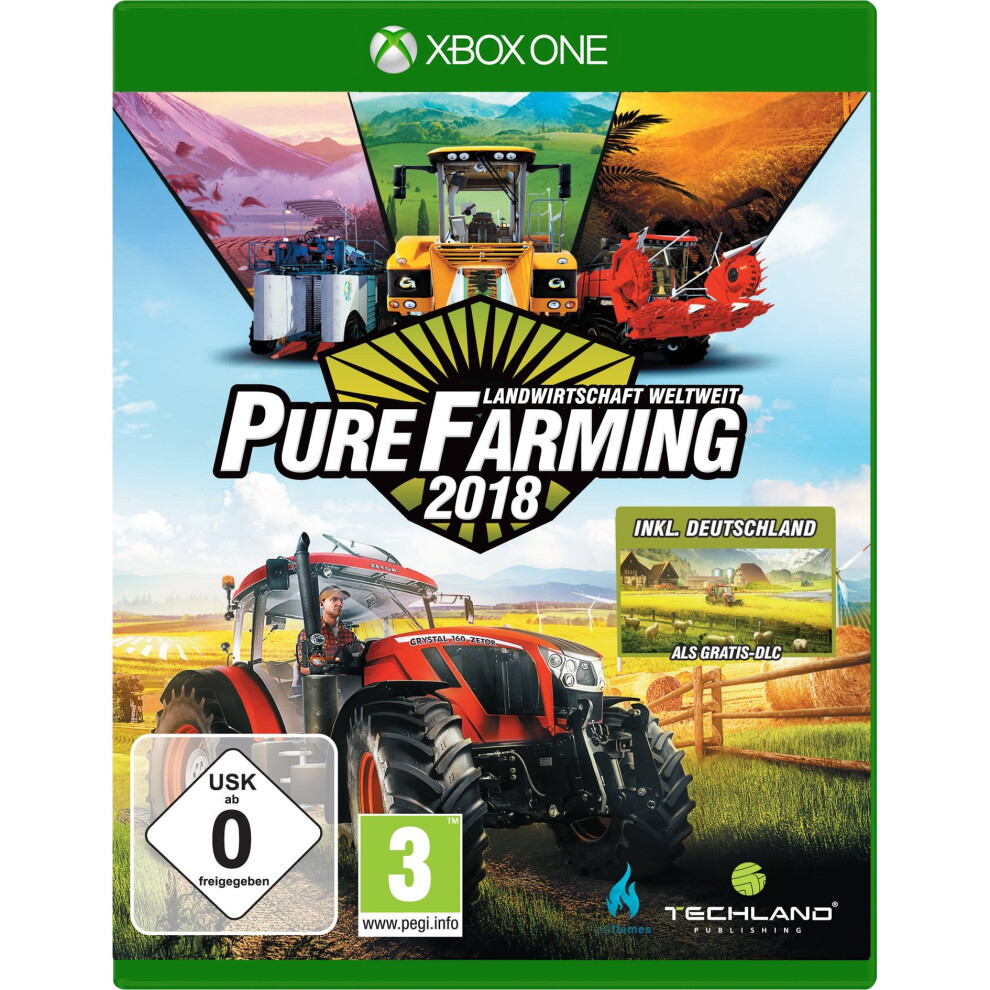 Pure Farming 2018 - Landwirtschaft Weltweit - D1 Edition (Xbox One) 5902385106023