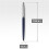 Parker Parker Jotter London Trio Discovery Pack, Red Kensington Gel Pen, Royal Blue Ballpoint Pen and Stainless Steel Mechanical Pencil 9