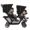 Graco Graco Stadium Duo Click Connect Tandem Pushchair, Black/Grey 7