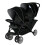 Graco Graco Stadium Duo Click Connect Tandem Pushchair, Black/Grey 1