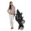 Graco Graco Stadium Duo Click Connect Tandem Pushchair, Black/Grey 4