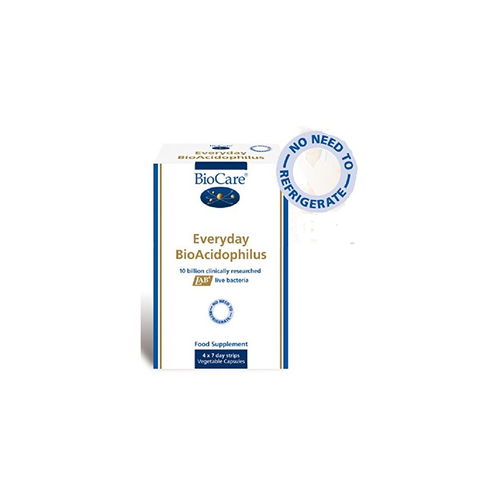 Biocare Everyday BioAcidophilus - 28 Capsules