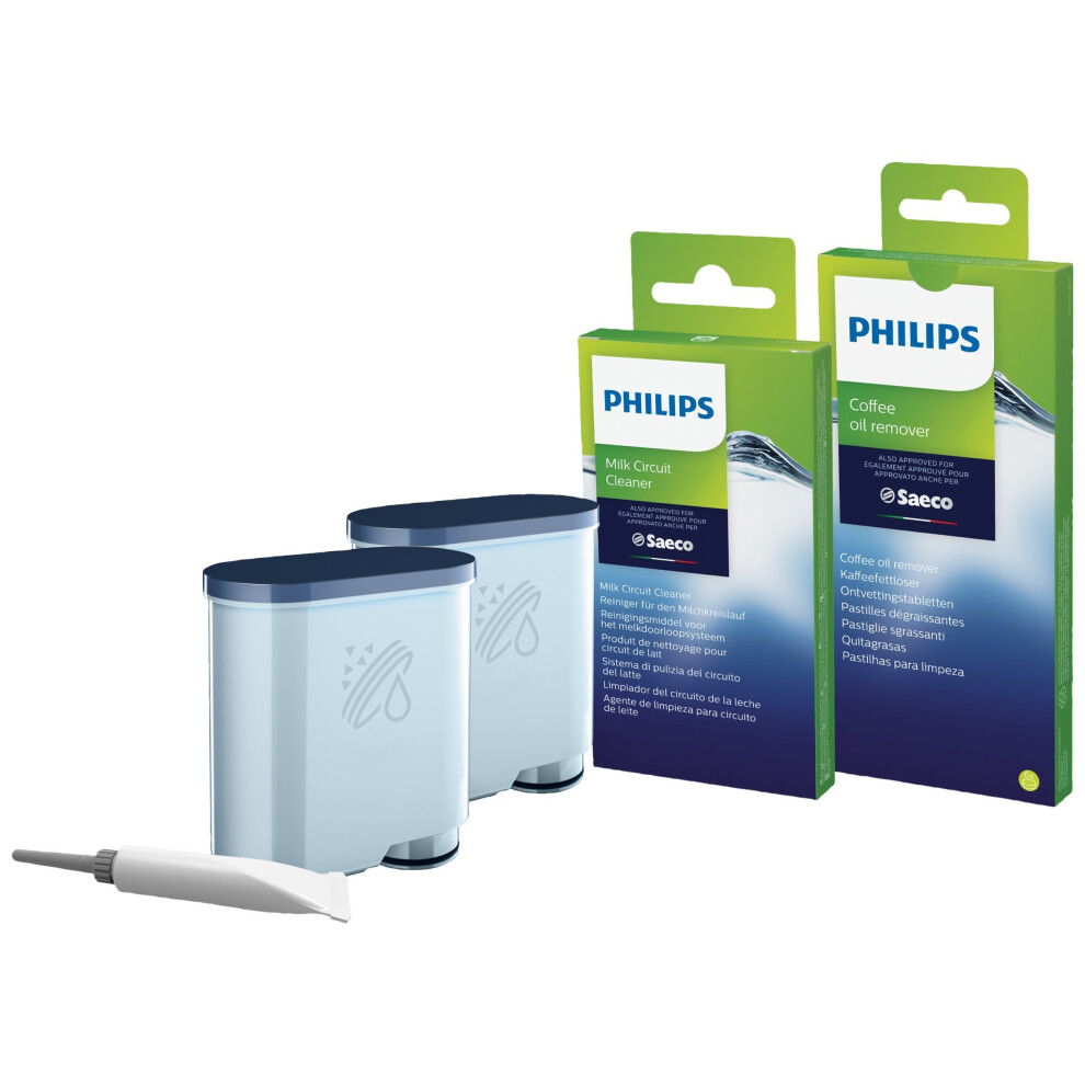Philips CA6707/10 Complete Care Set for Philips and Saeco Fully Automatic Coffee Machines with AquaClean