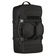 YuHan 60L Tactical Backpack Military Army Combat Rucksack Trekking Rucksack MOLLE Hiking Backpack Black