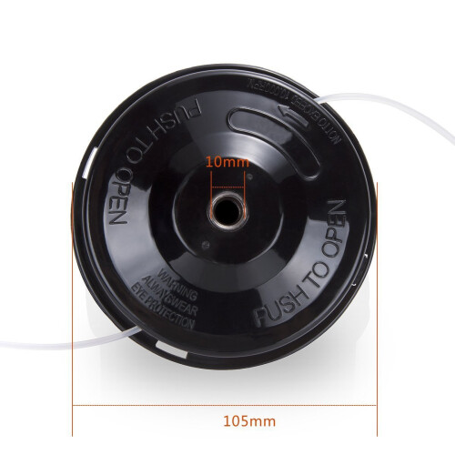 Petrol Strimmer Replacement Bump Feed Line Spool String Trimmer Head 1
