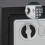 Display4top Security Steel small home Office Digital Electronic Safe Box with Two Keys (17*23*17cm) 4