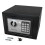 Display4top Security Steel small home Office Digital Electronic Safe Box with Two Keys (17*23*17cm) 7
