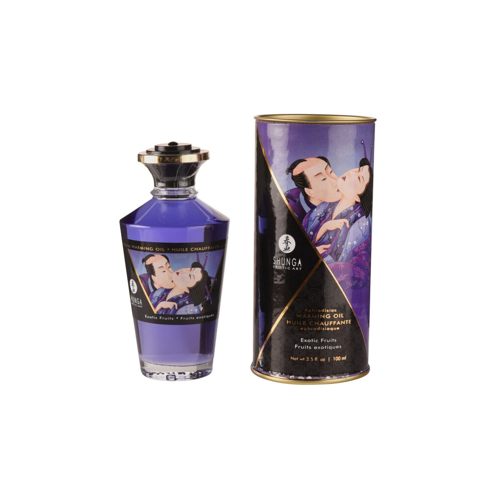 Shunga Aphrodisiac Warming Oil In Exotic Fruits, 100 Ml
