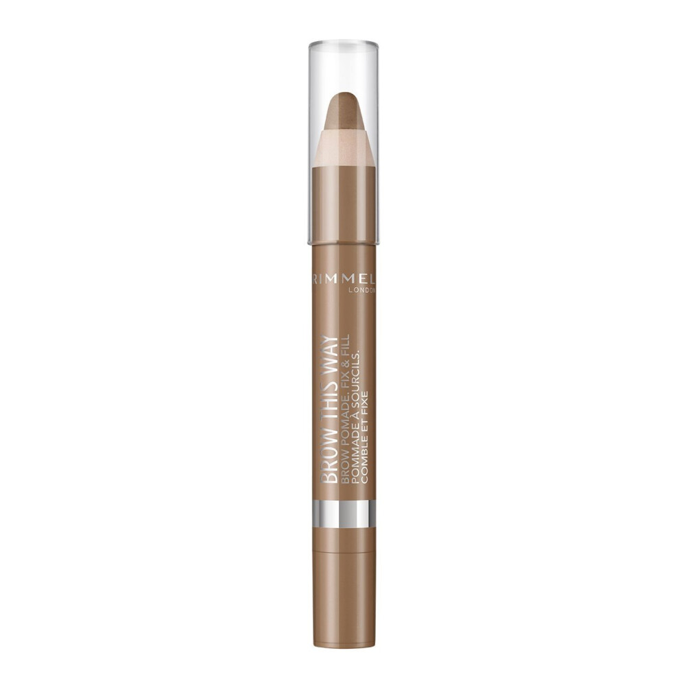 Rimmel London Brow This Way Brow Pomade Fix and Fill 3.25g Medium #002