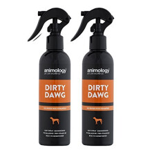Dirty Dawg Pup No-Rinse Shampoo Dog Spray 250ml, Twin Pack
