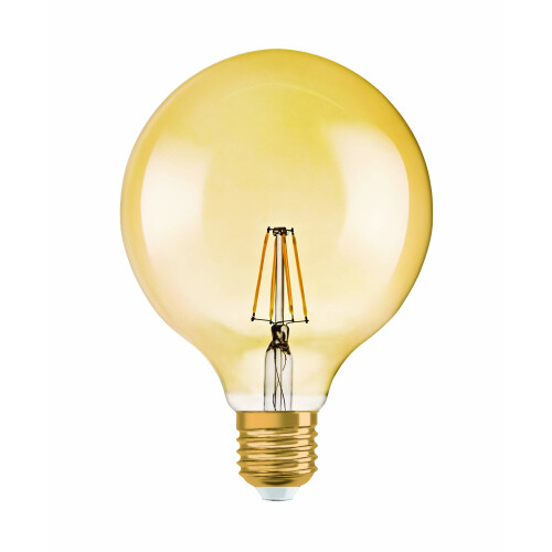 OSRAM Osram Ball Shape Vintage Edition 1906 LED Lamp, Warm White, E27, 6.5 W