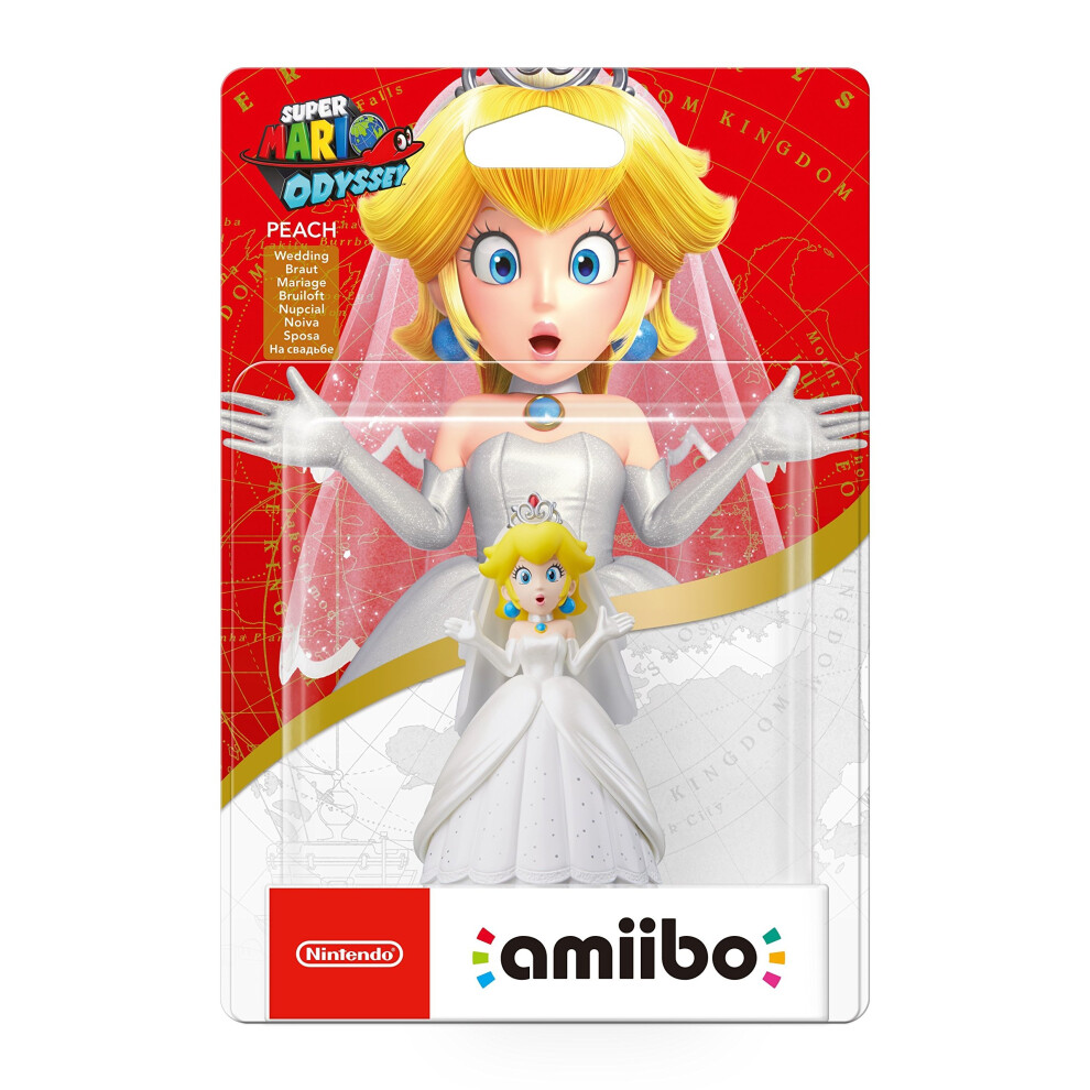 Peach (Wedding outfit) amiibo - Super Mario Odyssey (Nintendo Wii U/Nintendo 3DS/Nintendo Switch)