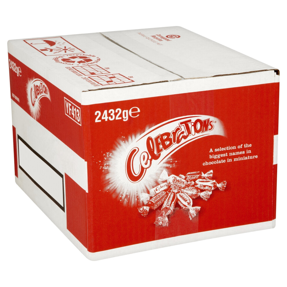 Celebrations Chocolate Bulk Case, 2.432 kg