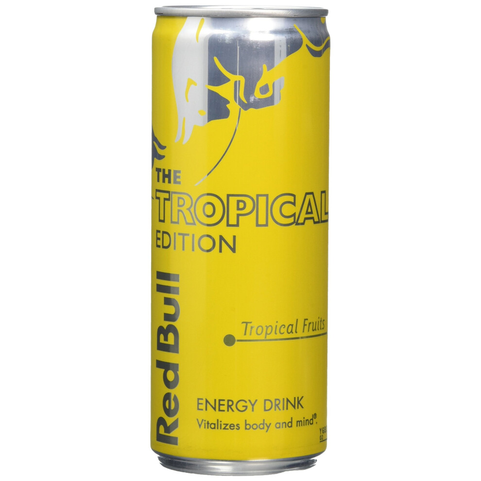 Red Bull The Tropical Edition Energy Drink Multipack, 12 X 250 Ml, The Bottle Club - Image 3
