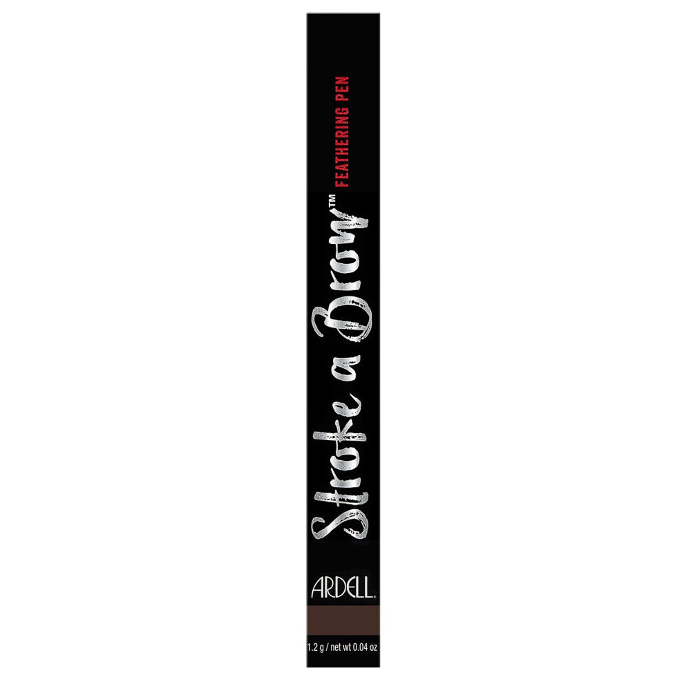 Ardell Beauty Stroke a Brow Feathering Pen, Dark Brown