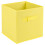 URBN Living URBN Living Collapsible Storage Cube Drawer Box Carry Handles (Yellow - Medium) 1