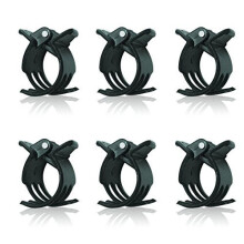 KINGLAKE 100Pcs Large Plant Support Clips Garden Orchid Clips for Supporting Flower Plant Stem Vines…