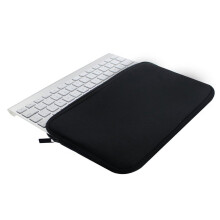 Wommty Neoprene Dust Cover Zipper Carrying Case Protector Sleeve Skins Pouch Bags for Apple Wireless Bluetooth Keyboard MC184LL/B MC184CH and...