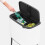 Brabantia Poubelle Bo Touch bin Tri 11 + 23 Litres Noir, Brabantia 6