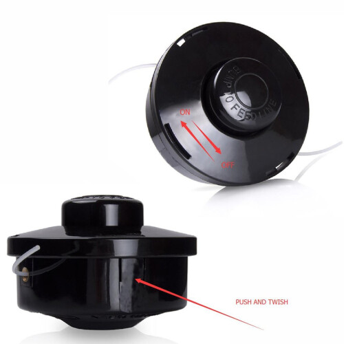 Petrol Strimmer Replacement Bump Feed Line Spool String Trimmer Head 2