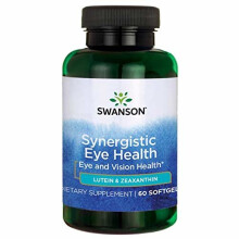 Swanson, Synergistische Augengesundheit, 60 Weichkapseln