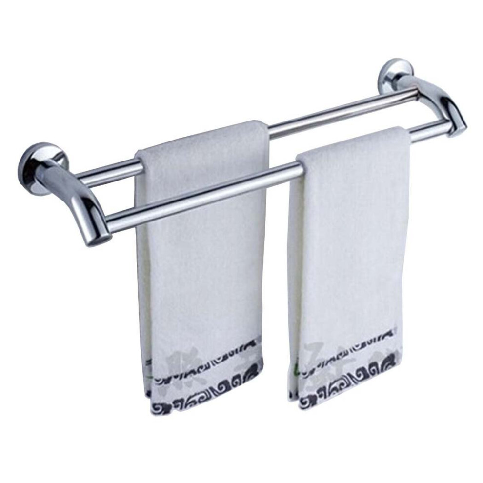 PHOEWON Towel Shelf Multi-Function Towel Rack SUS304 Stainless Steel Towel Storage Wall Mounted Bath Towel Rail, Single Towel Bar for Bathroom...