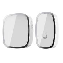 Wireless Weatherproof Doorbell With 1000ft Range - 36 Chimes