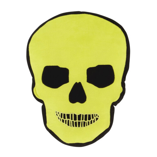 Catherine Lansfield Catherine Lansfield Skulls 3D Filled Cushion Green