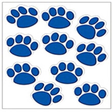 L?rerskabte ressourcer Blue Paw Print Accenter (TCR4275)