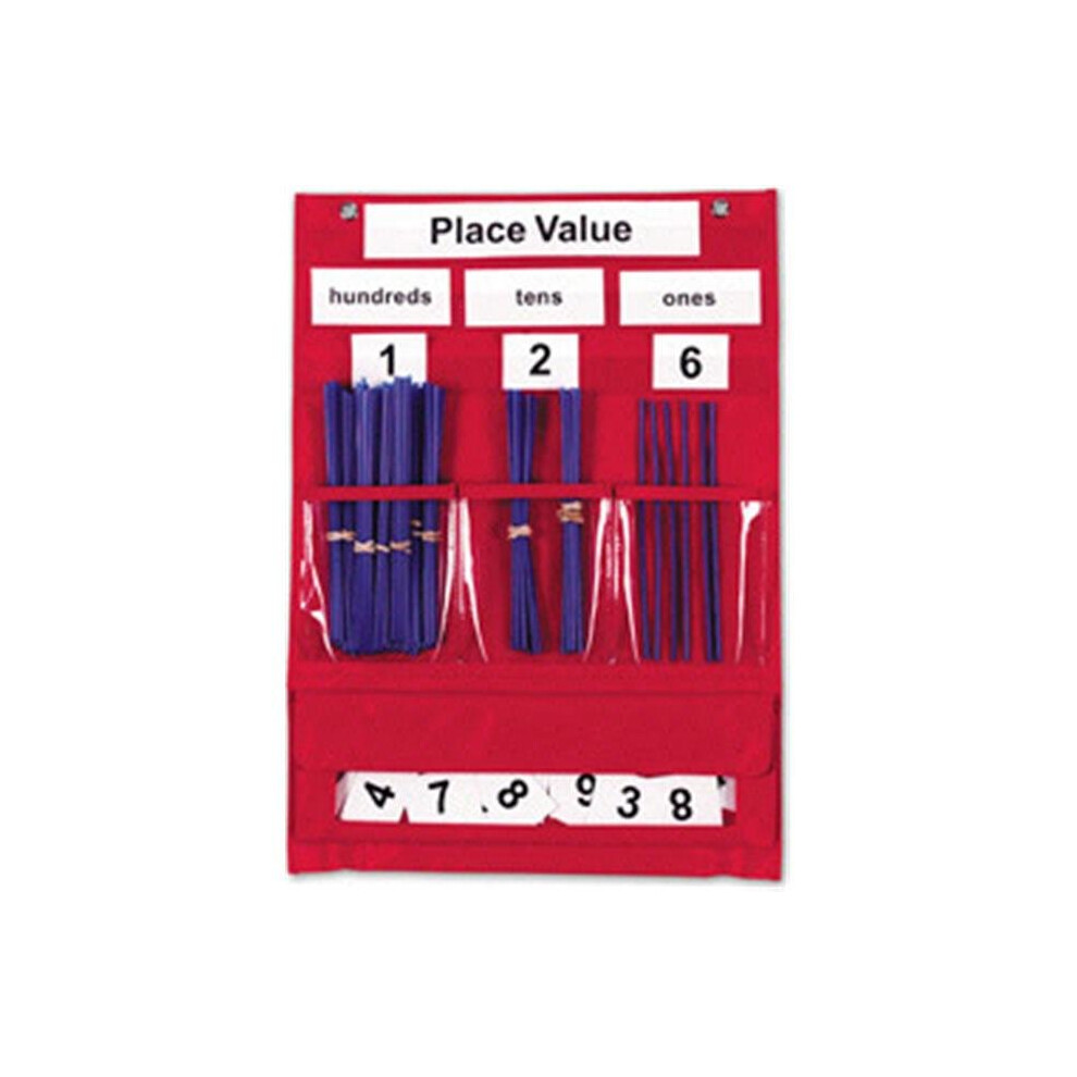 LEARNING RESOURCES LER2416 COUNTING & PLACE VALUE POCKET CHART