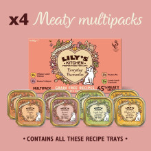 Lily's Kitchen Natural Fine Pate for Adult Cats 32 x tray 85g - Multicolor Pack