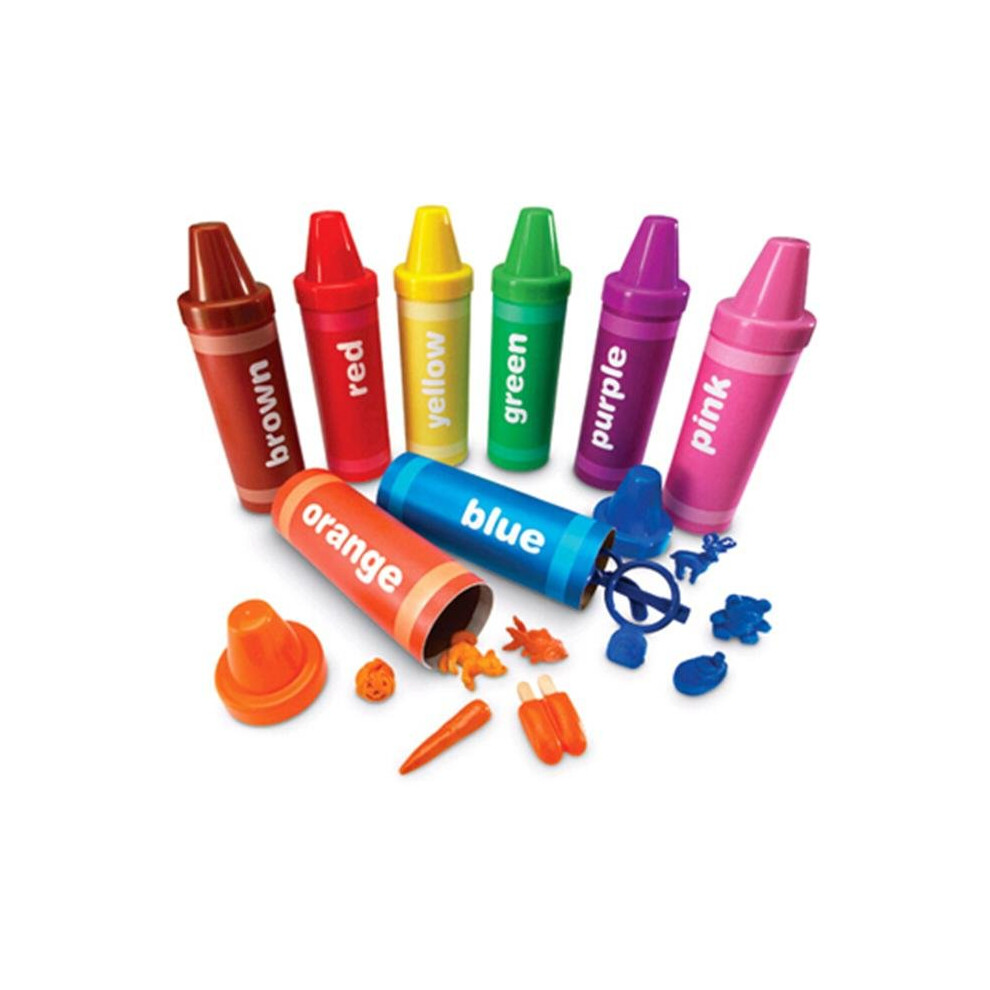 Learning Resources LER3070 Rainbow Sorting Crayon